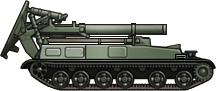 Sideview of 2S4 Tyulpan